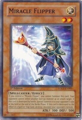 Miracle Flipper - LODT-EN003 - Common 1st Edition Light of Destruction [LODT] Singles
