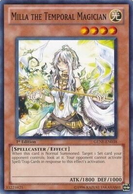 Milla the Temporal Magician - GENF-EN038 - Common 1st Edition Generation Force 1st Edition Singles (espanol)