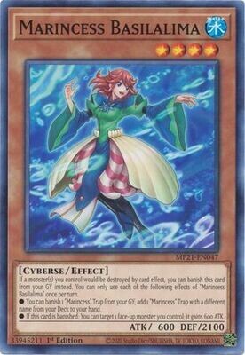 Marincess Basilalima - MP21-EN047 - Common 1st Edition 2021 Mega-Tin: Ancient Battles 1st Edition Singles