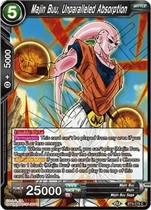 Majin Buu, Unparalleled Absorption - Universal Onslaught (DBS-B09)
Universal Onslaught