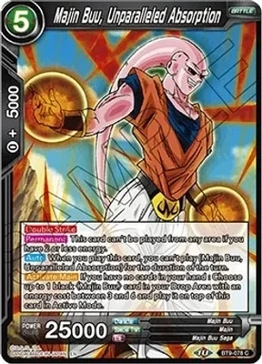 Majin Buu, Unparalleled Absorption - Universal Onslaught (DBS-B09)
Universal Onslaught