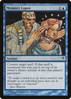 Memory Lapse
Duel Decks: Jace vs. Vraska
English
Non-foil