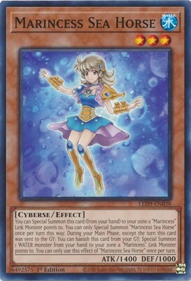 Marincess Sea Horse - LED9-EN038 - Common1st Edition Legendary Duelists: Duels from the Deep 1st Edition Singles