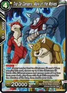 Trio De Dangers, Mark of the Wolves - Universal Onslaught (DBS-B09) Universal Onslaught