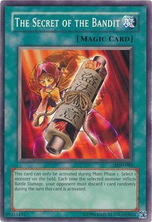 The Secret of the Bandit - LOD-085 - Common Unlimited Legacy of Darkness [LOD] Unlimited Singles