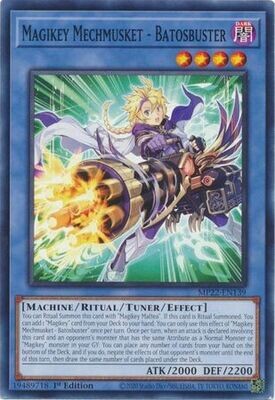 Magikey Mechmusket - Batosbuster - MP22-EN139 - Common 1st Edition
2022 Mega-Tin: Pharaoh&#39;s Gods 1st Edition Singles