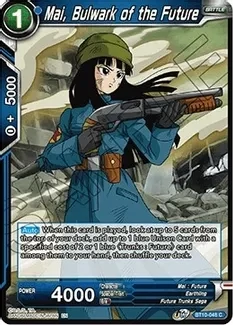 Mai, Bulwark of the Future - Rise of the Unison Warrior (DBS-B10) Rise of the Unison Warrior