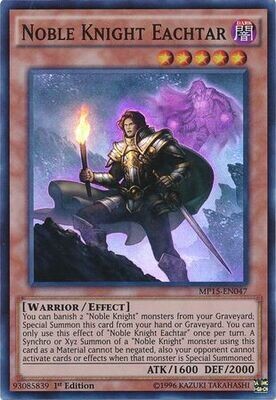 Noble Knight Eachtar - MP15-EN047 - Super Rare 1st Edition
Yu-Gi-Oh! 2015 Mega-Tins [MP15]