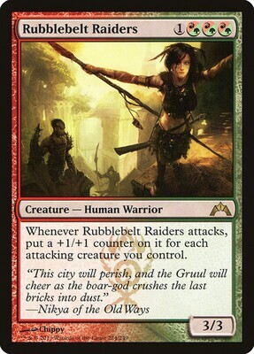 Rubblebelt Raiders
Gatecrash
English
Non-foil