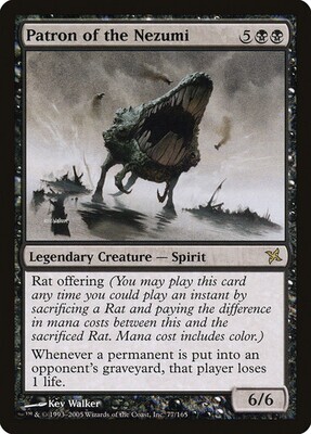 Patron of the Nezumi Betrayers of Kamigawa English Non-foil