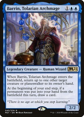 Barrin, Tolarian Archmage
Core Set 2021
English
Non-foil