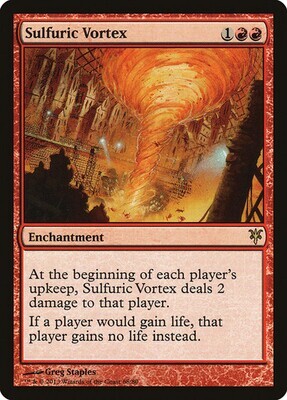 Sulfuric Vortex
Duel Decks: Sorin vs. Tibalt
English
Non-foil