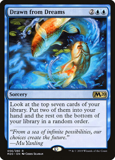 Drawn from Dreams
Core Set 2020
English
Non-foil .español.