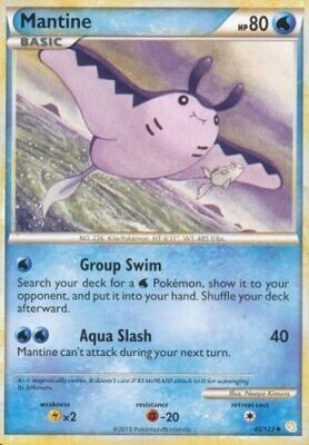 Mantine - 45/123 - Uncommon
Heart Gold Soul Silver (Base Set) Singles