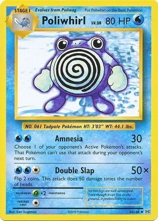 Poliwhirl - 24/108 - Uncommon
XY: Evolutions Singles