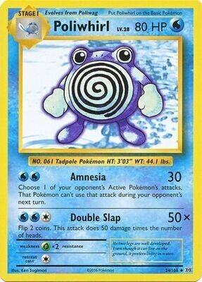 Poliwhirl - 24/108 - Uncommon
XY: Evolutions Singles