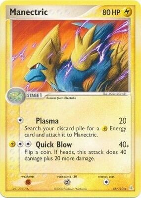 Manectric - 46/110 - Uncommon
Ex Holon Phantoms Singles