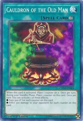 Cauldron of the Old Man - CHIM-EN064 - Common 1st Edition Chaos Impact 1st Edition Singles (Espanol)