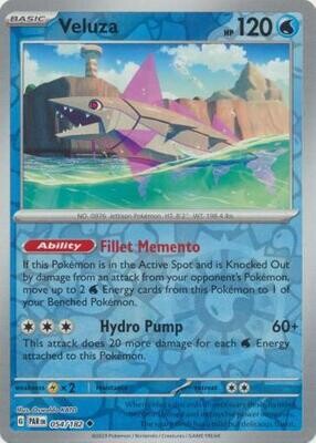 Veluza - 054/182 - Uncommon Reverse Holo
Scarlet &amp; Violet: Paradox Rift Reverse Holo Singles