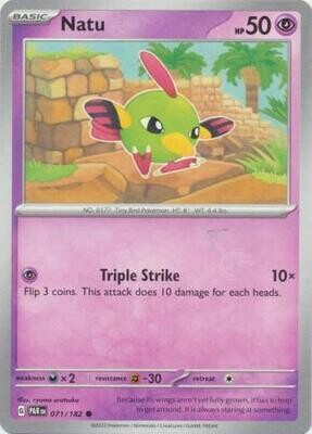 Natu - 071/182 - Common Scarlet &amp; Violet: Paradox Rift Singles