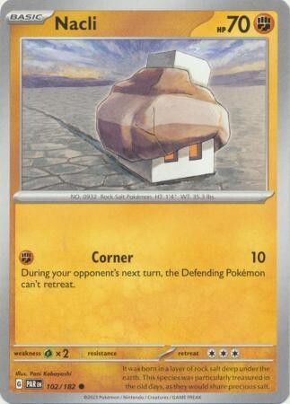 Nacli - 102/182 - Common Scarlet &amp; Violet: Paradox Rift Singles
