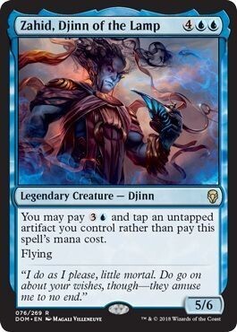 Zahid, Djinn of the Lamp 076/269
Dominaria Singles