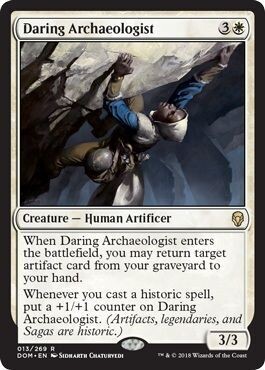 Daring Archaeologist 013/269
Dominaria Singles