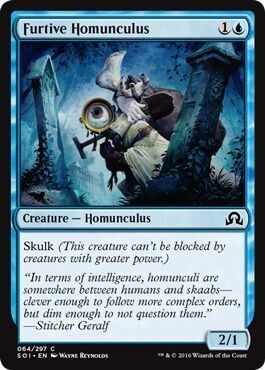 Furtive Homunculus 064/297
Shadows over Innistrad Singles (español)
