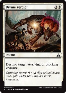 Divine Verdict 005/196 -  Rivals of Ixalan Singles