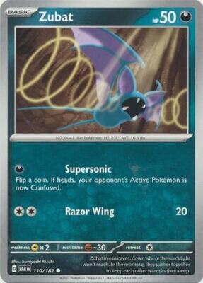 Zubat - 110/182 - Common
Scarlet &amp; Violet: Paradox Rift Singles