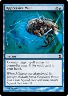 Oppressive Will
Saviors of Kamigawa Singles