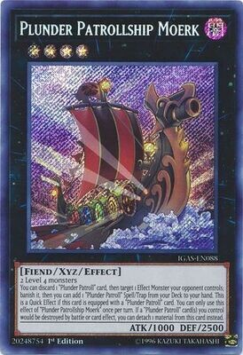 Plunder Patrollship Moerk - IGAS-EN088 - Secret Rare 1st Edition
Ignition Assault 1st Edition Singles