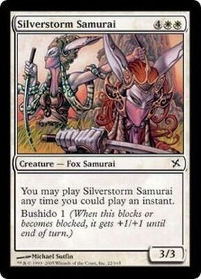 Silverstorm Samurai
Betrayers of Kamigawa Singles