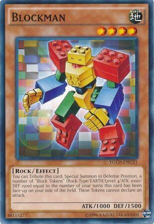 Blockman - YGLD-ENC21 - Common Unlimited
Yugi&#39;s Gadget Deck Unlimited (YGLD-ENC)