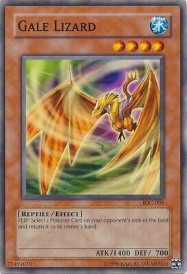 Gale Lizard - IOC-008 - Common Unlimited Invasion of Chaos [IOC] Unlimited Singles