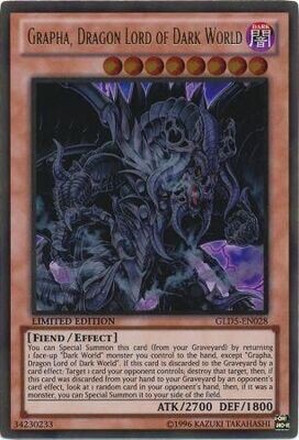 Grapha, Dragon Lord of Dark World - GLD5-EN028 - Gold Rare
Gold Series 5: Haunted Mine [GLD5]