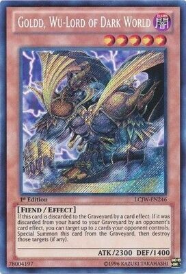 Goldd, Wu-Lord of Dark World - LCJW-EN246 - Secret Rare
Legendary Collection 4: Joey&#39;s World [LCJW]