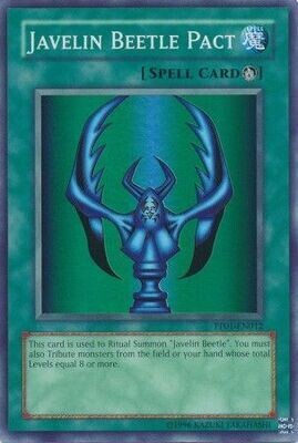 Javelin Beetle Pact - PP01-EN012 - Super Rare
Premium Pack: Series PP01 &amp; PP02 Super Rares