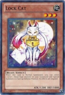 Lock Cat - DREV-EN033 - Common Unlimited Duelist Revolution Unlimited Singles