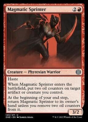 Magmatic Sprinter 140/271 Phyrexia All Will Be One Singles