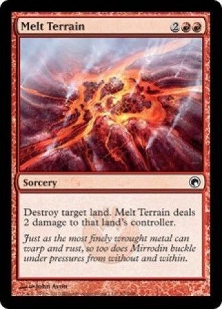 Melt Terrain 97/249 Scars of Mirrodin Singles