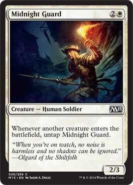 Midnight Guard 020/269
Magic 2015 (M15) Singles