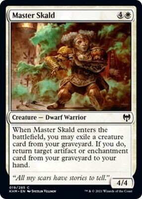 Master Skald 019/285 Kaldheim Singles (Español)