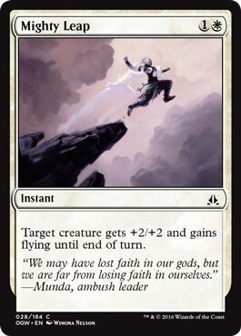 Mighty Leap 028/184 Oath of the Gatewatch Singles