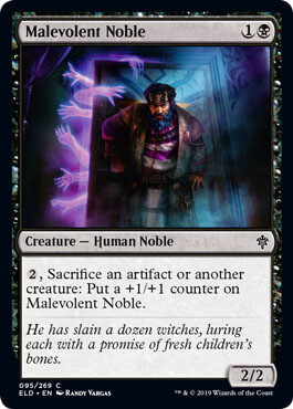 Malevolent Noble 095/269 - Throne of Eldraine Singles