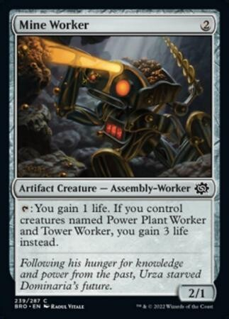 Mine Worker 239/287 - The Brothers&#39; War Singles