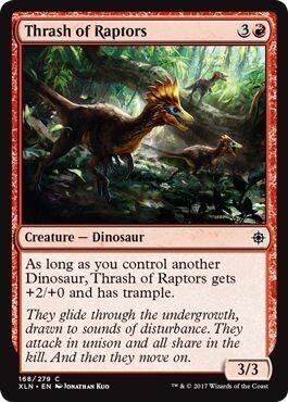 Thrash of Raptors 168/279 - Ixalan Singles
