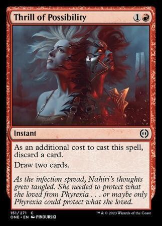 Thrill of Possibility 151/271 - Phyrexia All Will Be One Singles (Español)
