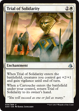 Trial of Solidarity 034/269
Amonkhet Singles