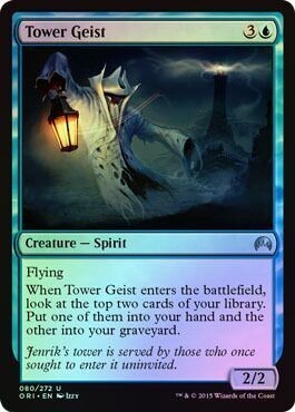 Tower Geist 080/272 - Foil Magic Origins Foil Singles